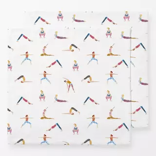 Servietten Yoga People