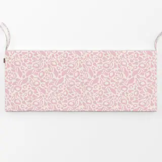 Bankauflage Jaguar print rosa