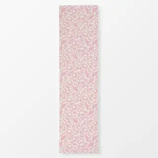 Tischläufer Jaguar print rosa