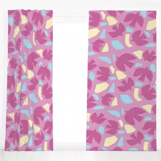 Dekovorhang Lila Peace