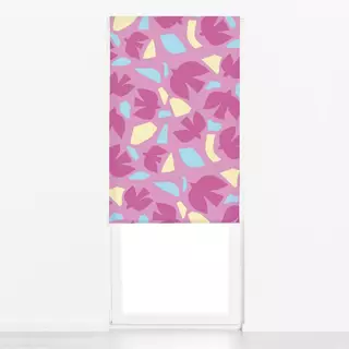 Raffrollo Lila Peace