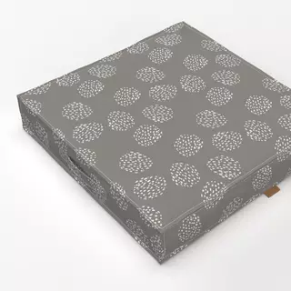 Bodenkissen Prickley Stones in grey