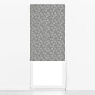 Raffrollo Prickley Stones in grey