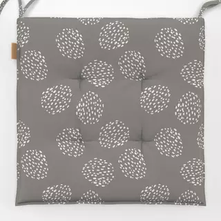 Sitzkissen Prickley Stones in grey