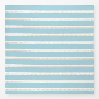 Tischdecke Beach stripes blue