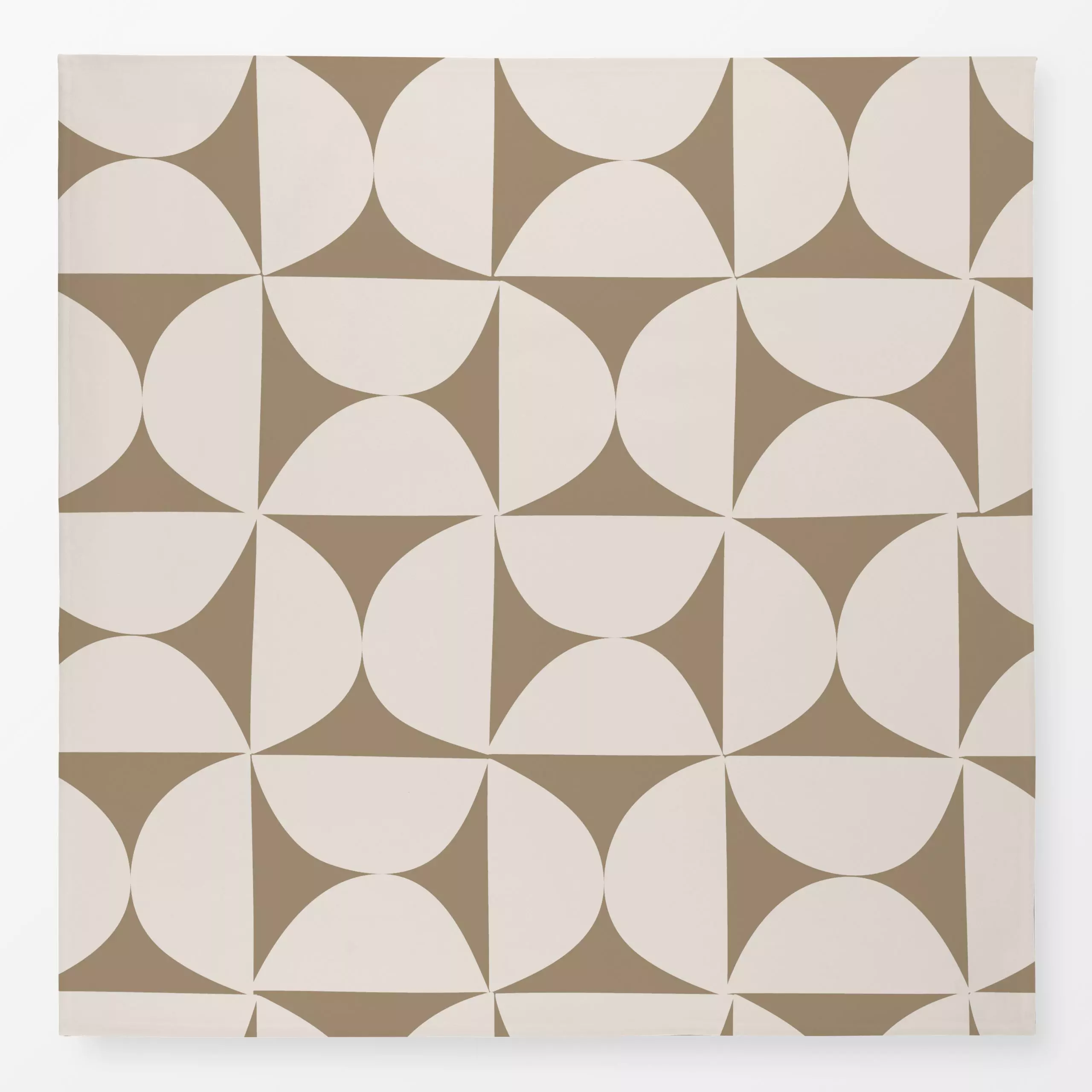 Tischdecke Die Siebziger Terra, gemustert, von Uta Naumann