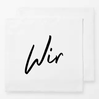 Servietten Wir