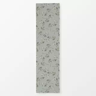 Tischläufer Schwarze Oliven Zweige Khaki