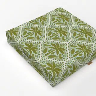 Bodenkissen Tropical Summer Minze Grün