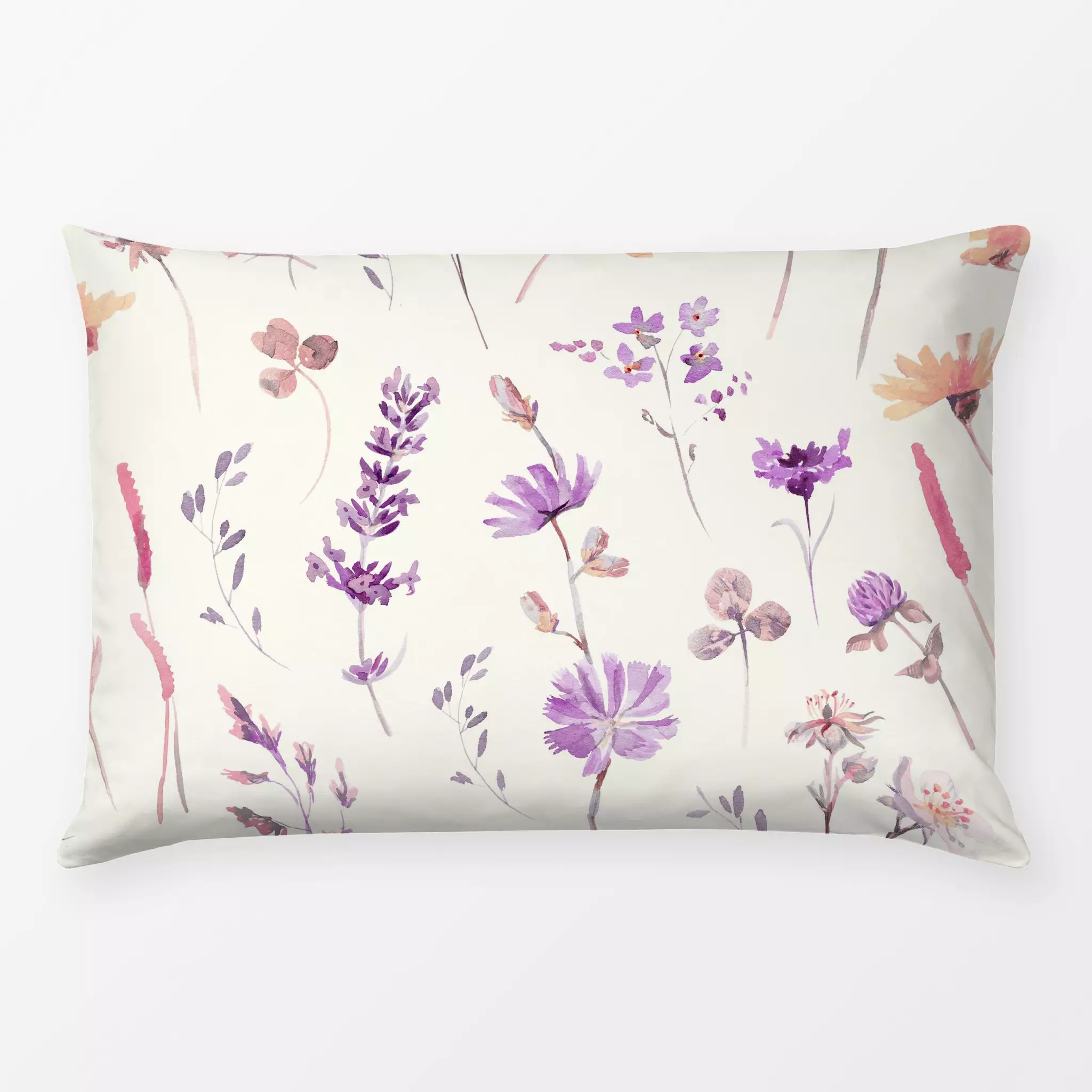 Bettwäsche Sommerwiese Lavendel PinkPeach Sommerwiese Lavendel PinkPeach