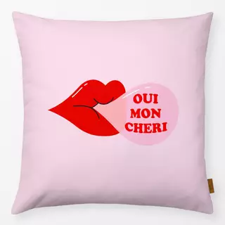 Kissen Oui mon cheri Lippen