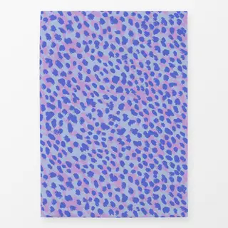 Geschirrtücher Wild Cat Animal Print blue