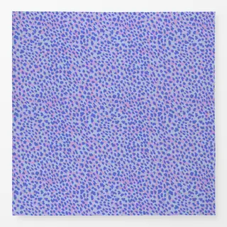 Tischdecke Wild Cat Animal Print blue