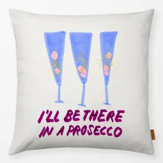 Kissen Prosecco Typo