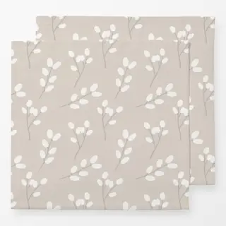 Servietten Weidenkätzchen Muster2