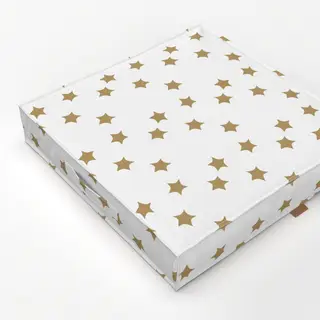 Bodenkissen Festliches Sternenmuster