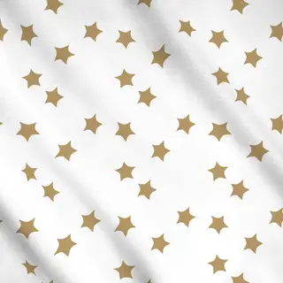 Meterware Festliches Sternenmuster
