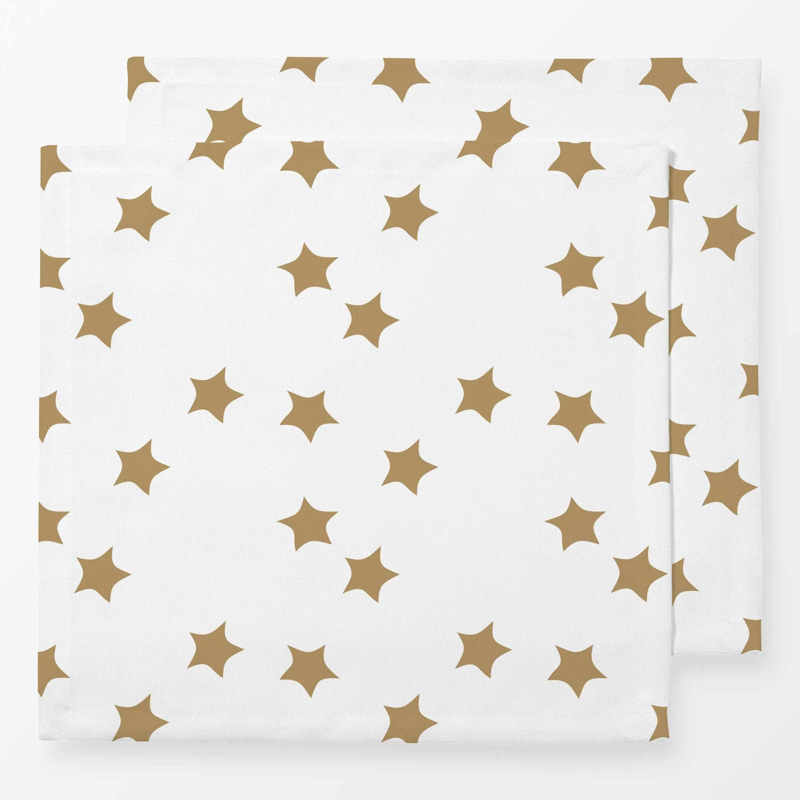 Servietten Festliches Sternenmuster - Weihnachten, Symbole & Muster, Astronomie & Weltraum - von „Sara Maria"; Sterne, moder...