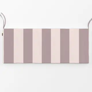 Bankauflage Rosa Lila Mauver Streifen