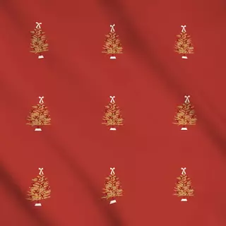Meterware Christmas Tree in Gold
