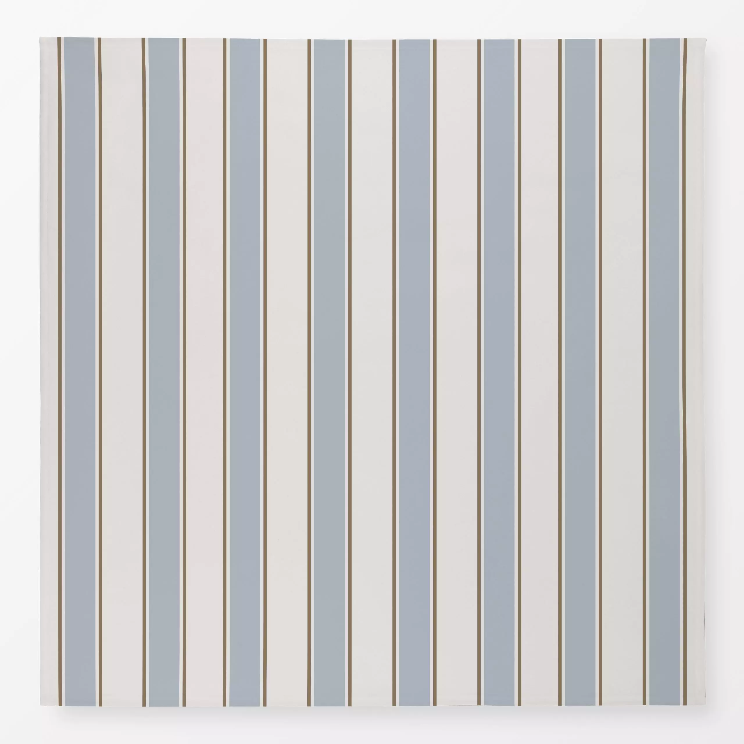 Tischdecke Mokka-Babyblau Streifen - Symbole & Muster - von „Sara Maria"; Streifen, Sommer, blau, sreifen, landhaus, Streife...