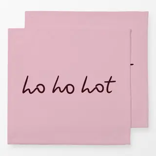 Servietten Ho Ho Hot rose