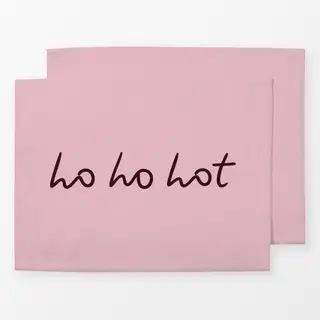 Tischset Ho Ho Hot rose