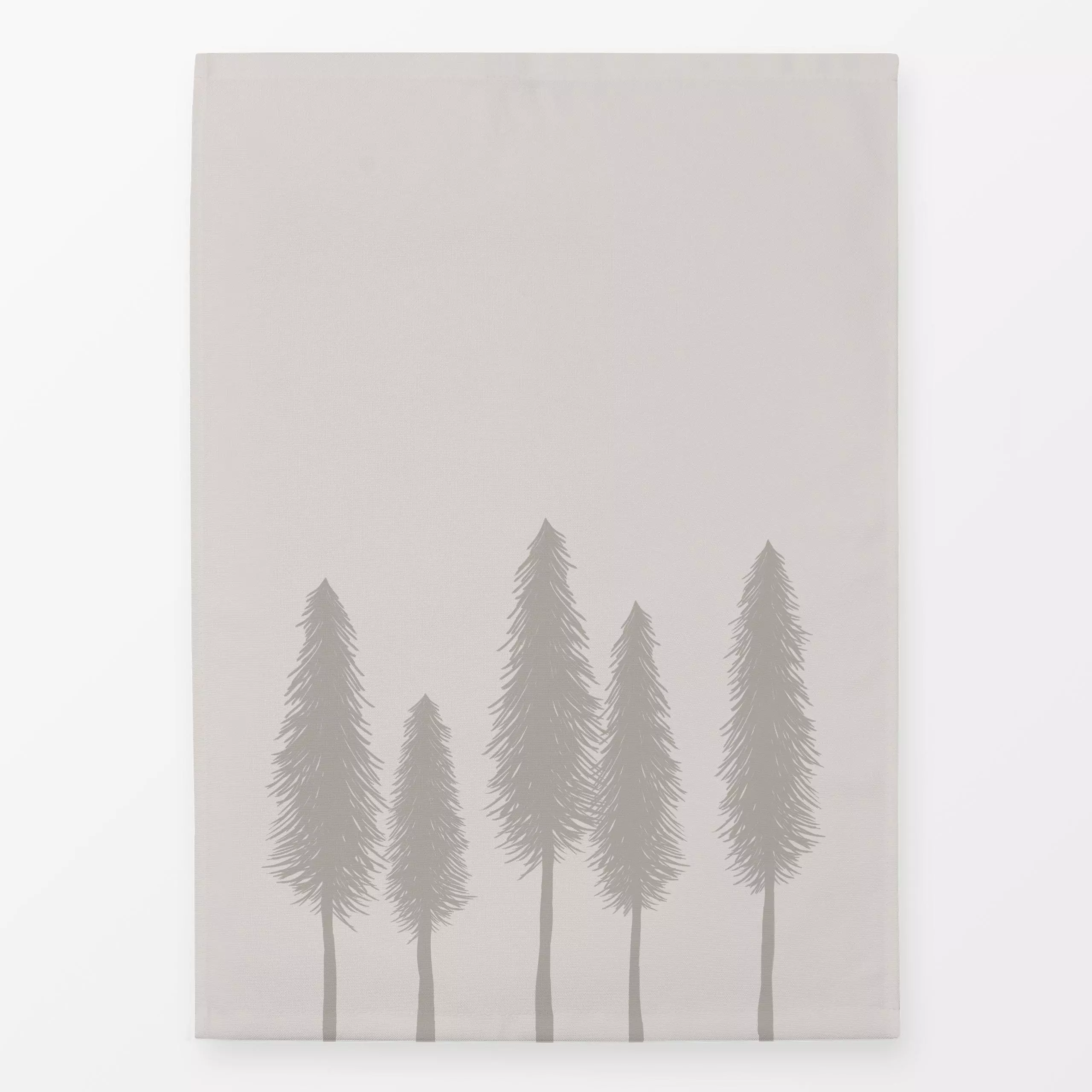 Geschirrtücher Skov Lys - Natur & Landschaft, Weihnachten - von „textilwerk x hejmelig"; Tanne, Tannenbaum, Weihnachten, bei...