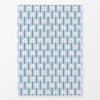 Geschirrtücher Blumenmuster Blau