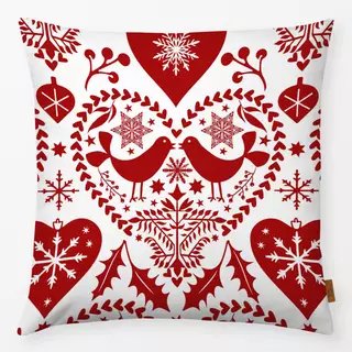 Kissen Nordic Noel Red White