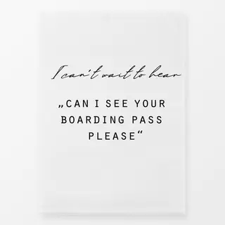 Geschirrtücher Boardingpass
