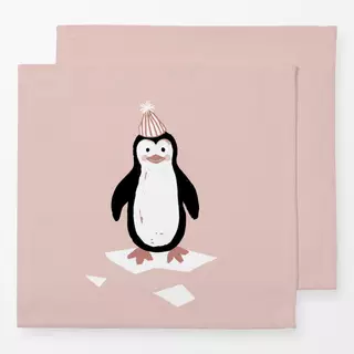 Servietten Pinguin