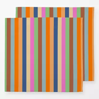 Servietten Herbst Streifen