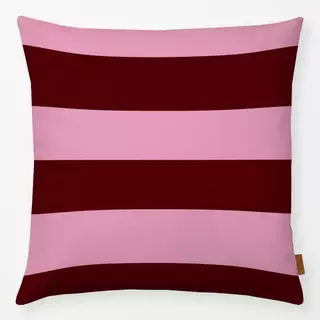 Kissen Happy Kids Stripes Pink