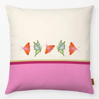 Kissen Schmetterling Pink