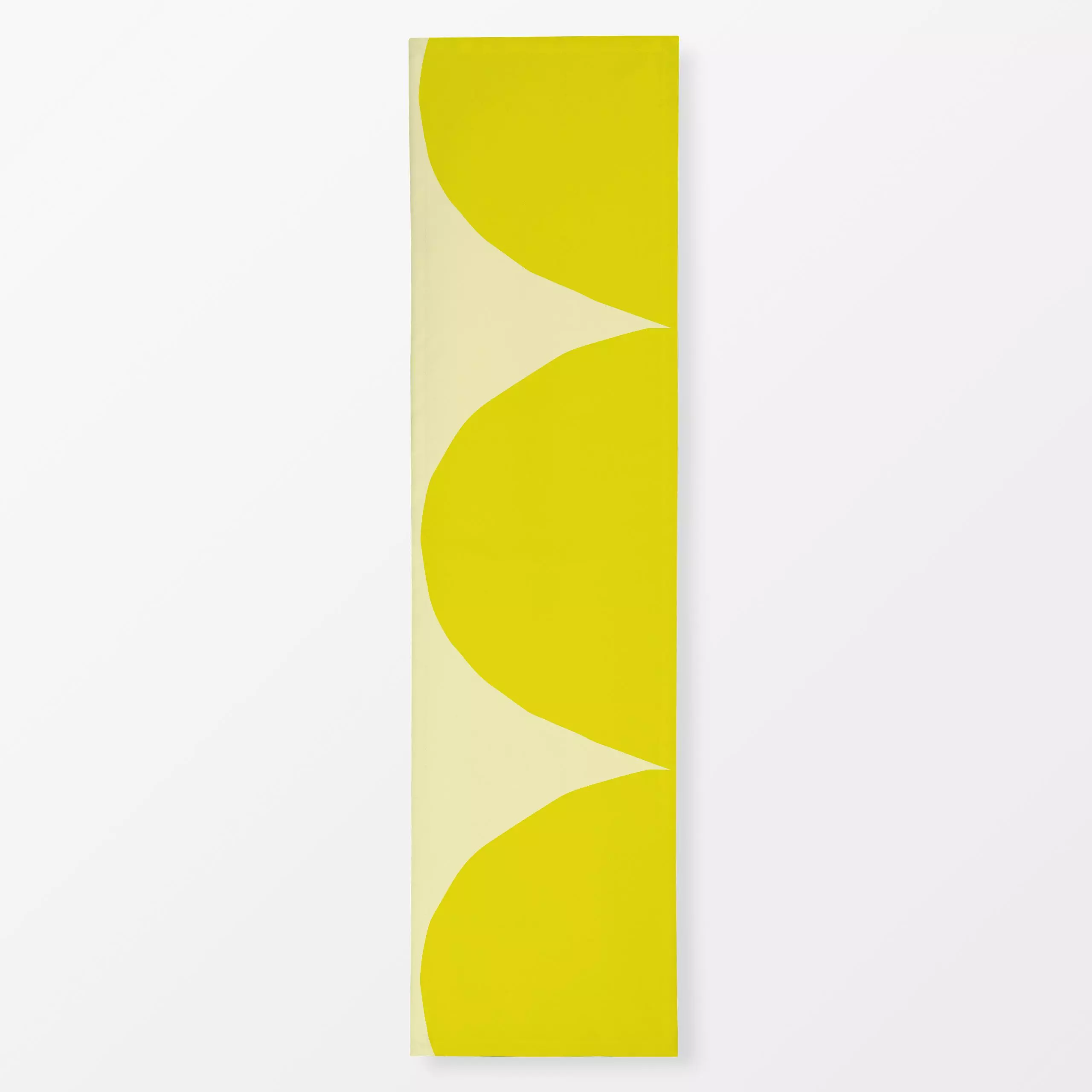 Tischläufer Sunshine - Symbole & Muster - von „Petra Kaksonen"; minimal, Collage, modern, verspielt, Scandianvian, bunt, gel...