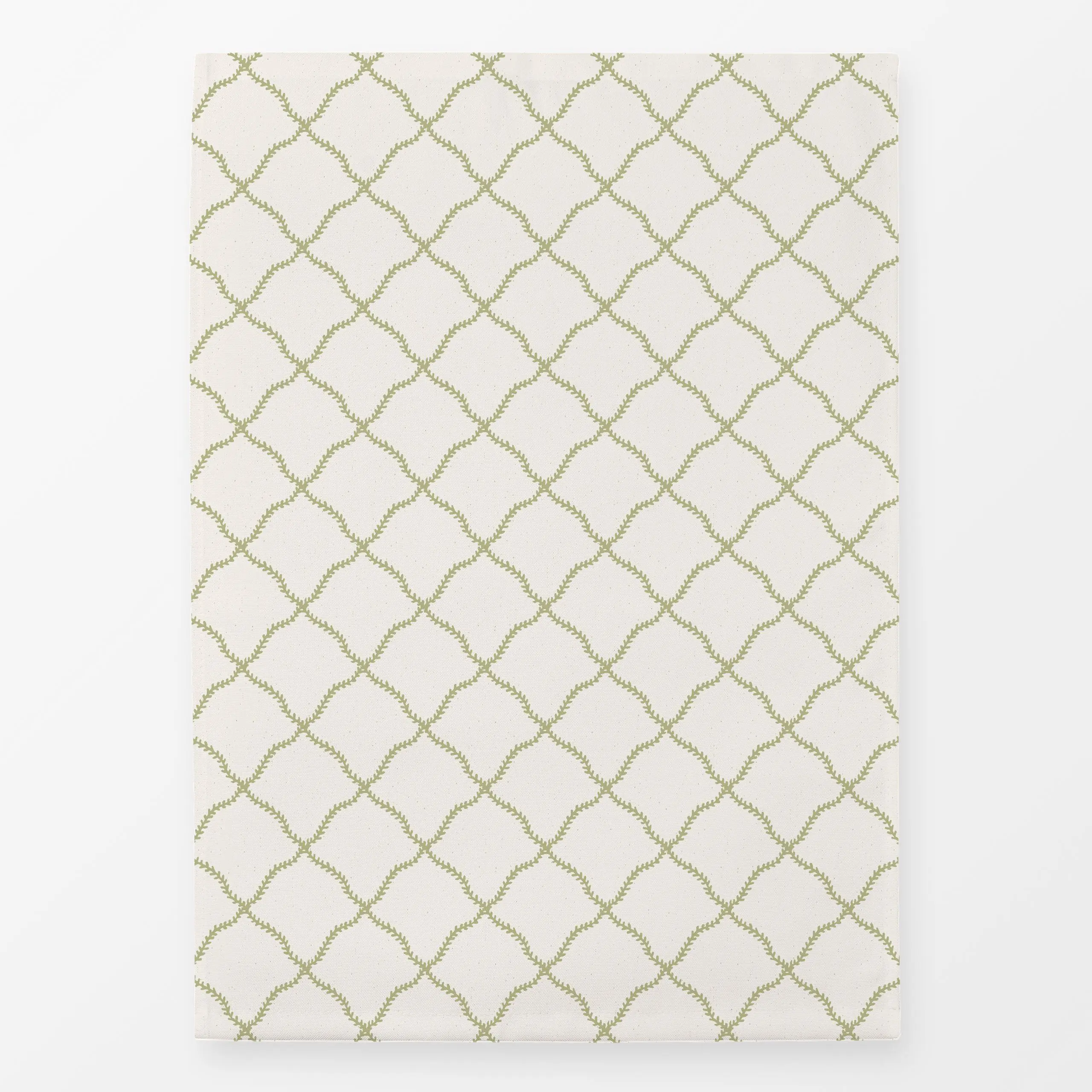 Geschirrtücher Vintage Vines Cream - Blumen & Florales, Symbole & Muster, Pflanzen & Botanik - von „Barlena"; Blätter, vinta...