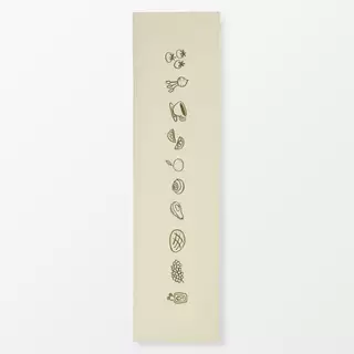 Tischläufer Brotzeit Pattern Beige Green