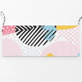 Bankauflage pastell 80s