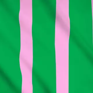 Meterware Big stripes pink green