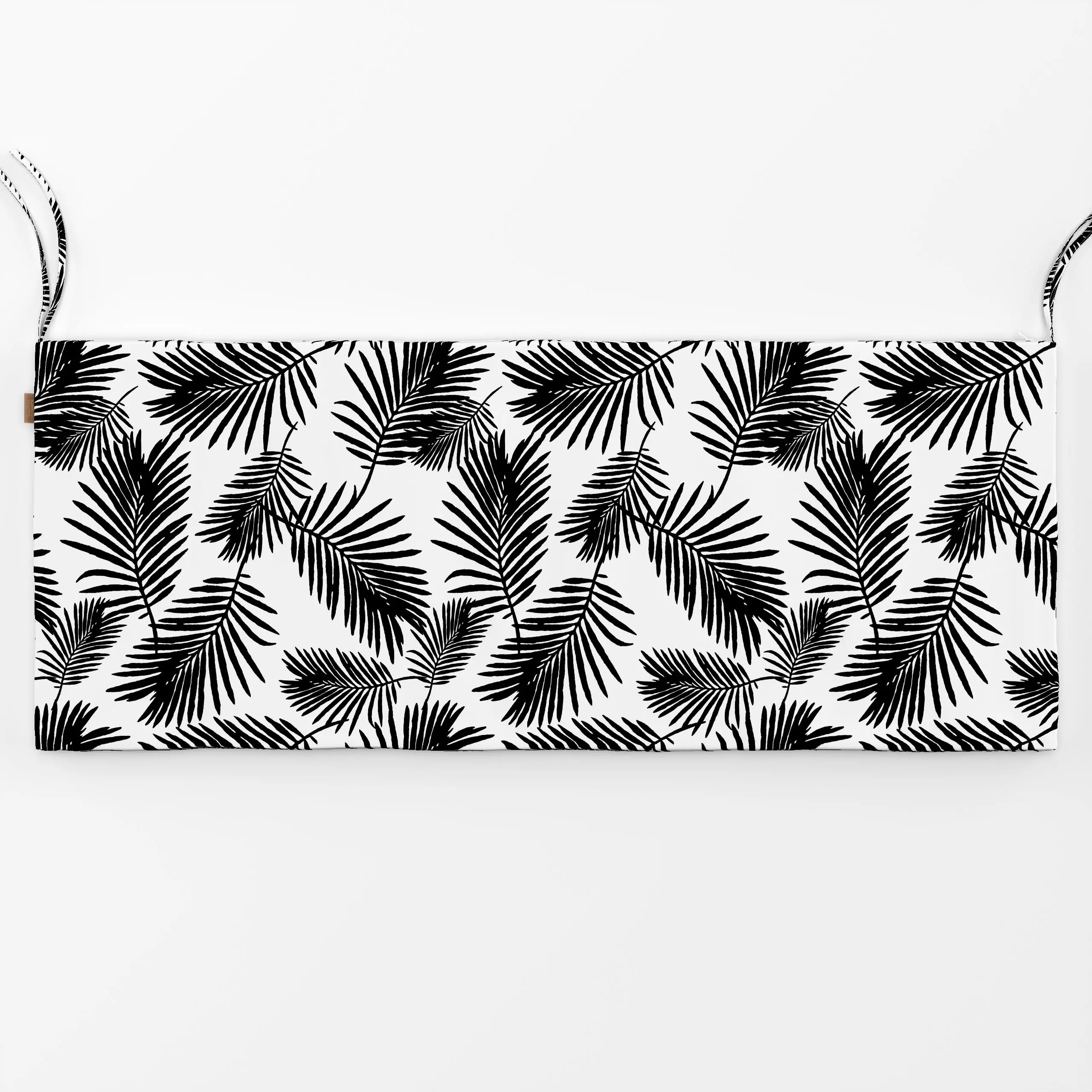 Bankauflage Tropical Summer Palm Leaf - Blumen & Florales, Sommer, Pflanzen & Botanik - von „Andrea Haase"; Blatt, Palmen, t...