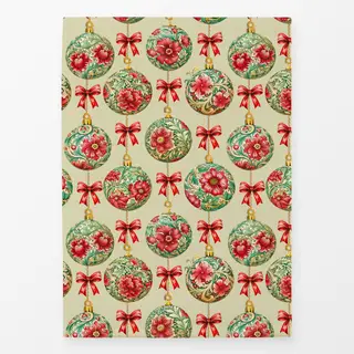 Geschirrtücher Vintage Christmas Beige