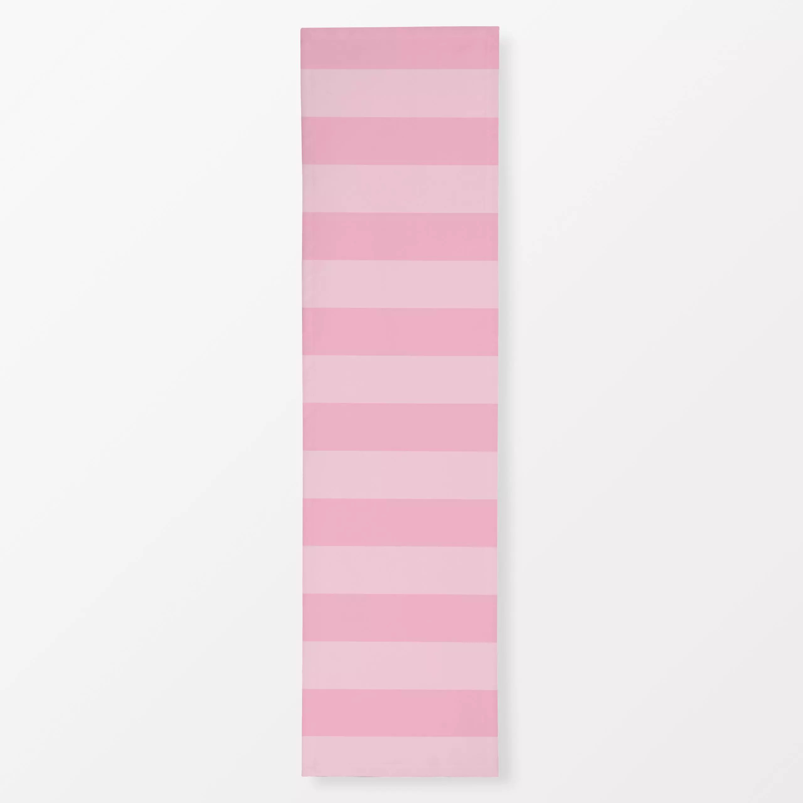 Tischläufer Pink Summer Pastel Stripes - Symbole & Muster - von „Andrea Haase"; gestreift, Sommerlich, Streifenmuster, paste...