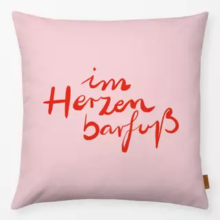 Kissen Im Herzen barfuß