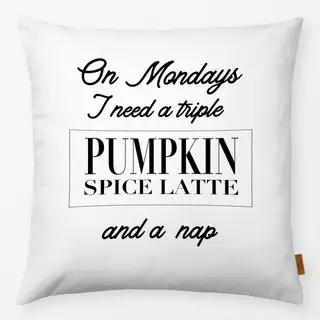 Kissen Pumpkin Spice Latte