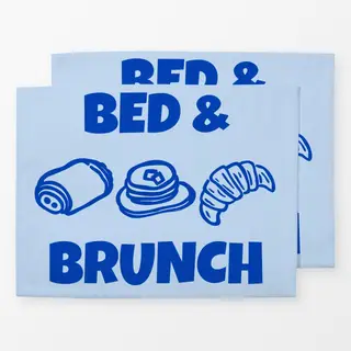 Tischset Bed And Brunch