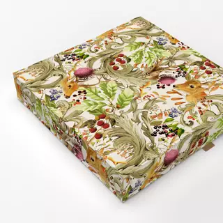 Bodenkissen Mystischer Herbstwald