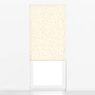 Raffrollo Kleine Punkte Polka Dots Gelb