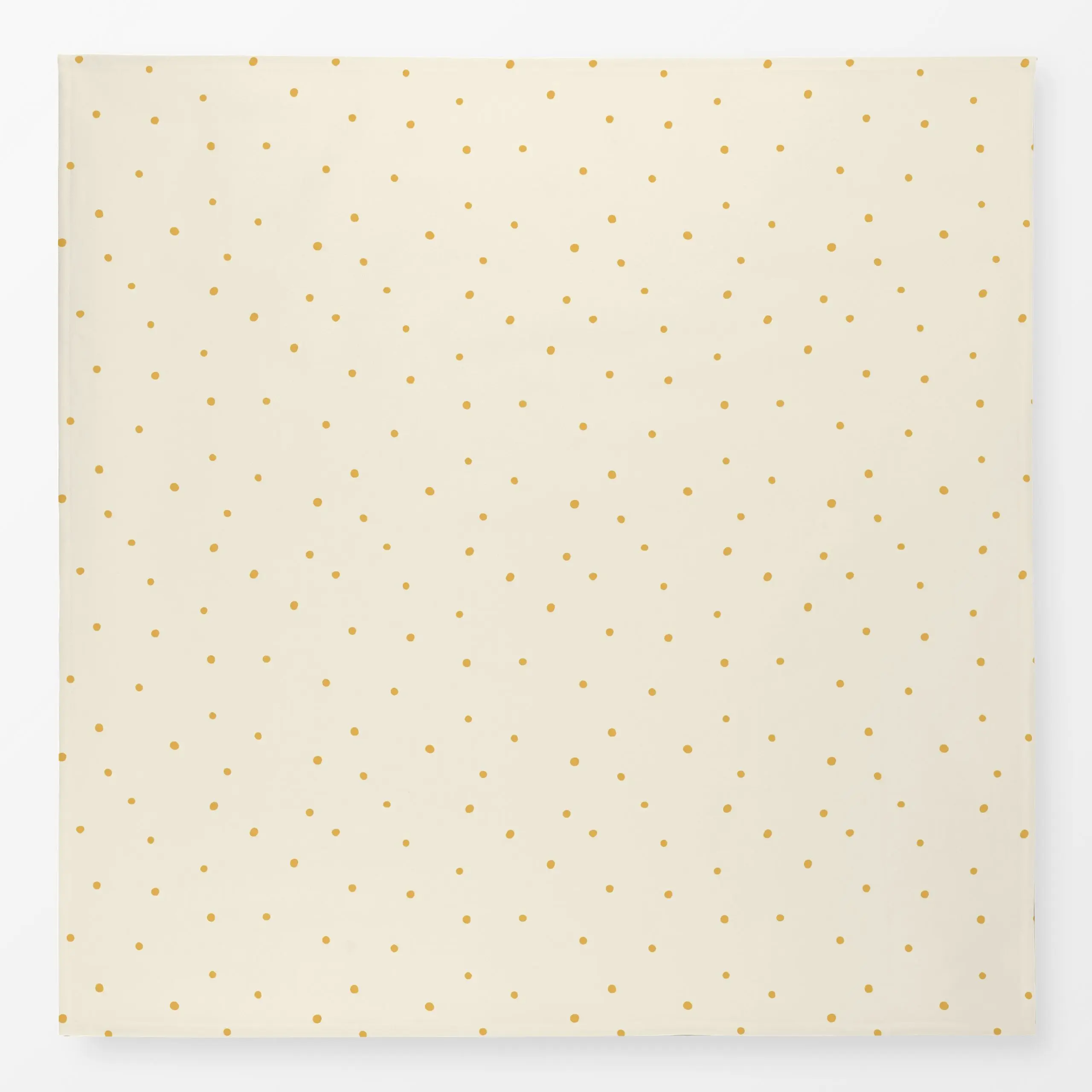 Tischdecke Kleine Punkte Polka Dots Gelb - Frühling, Symbole & Muster - von „Monika Strigel"; minimal, Punkte, kleingemuster...