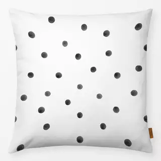 Kissen Konfetti Schwarz Weiß
